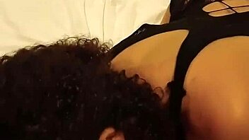 she shyly sucks my cock in the hotel