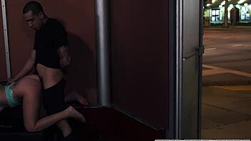 Innocent Teen Valerie White's Hard Street Fuck