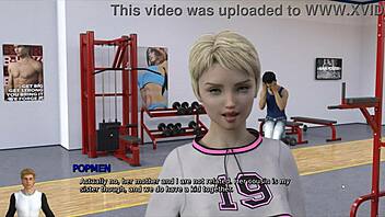 Hot Blonde Stepsis Feels Big Bro's Monster Cock Deep Inside Her Pussy