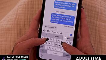 Adult time: A hot teen and a jealous wife get together for some intense action