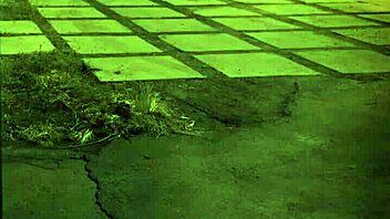 Lilly struggles with self-bondage in trouble