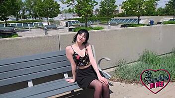 alice from quebec is so hot and impatient. she can't wait to get fucked in her lingerie.