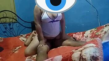 My boyfriend climbs on me and drains me dry!