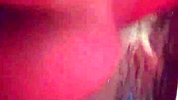 petite ebony ass shaking in sexy black lingerie