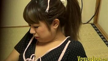 Cute Asian Climaxes Solo Outdoors, Wow!