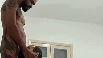 Roommate saw me jerking off and sucked my cock