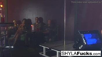 Shyla engages in hardcore threesome with big tits and ass action