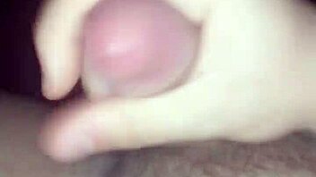 Young hairy guy RECEIVES HANDJOB and SHOOTS CUM in gay encounter