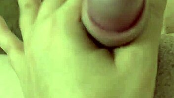 Watch Intense Close-Up Handjob On Horny Teen's Sexy Pantyhose Legs With Red Nails!