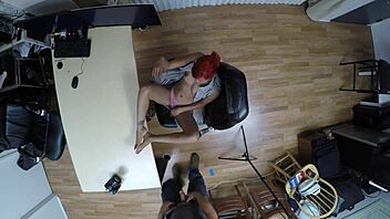 Dayanara Delivers Intense Footjob in POV. Watch Her Stroke with Feet!