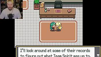 when you play as a girl in a pokemon game pokemon ecchi version