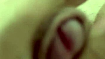 Watch Intense Close-Up Handjob On Horny Teen's Sexy Pantyhose Legs With Red Nails!