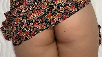 Amateur tinder date gets fucked in a little dress