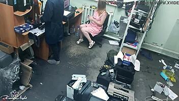 slutty blonde masturbates outdoors next to stranger reaching orgasm