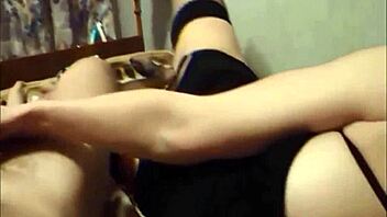 I watch this masked milf suck cock and fuck in homemade tape