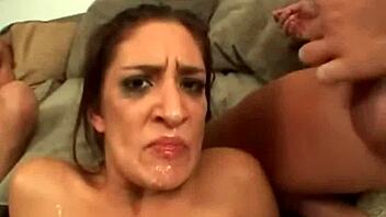 Merysa Arroyo's pussy gets pounded in hardcore group sex