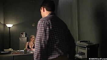 Big tits MILF dominates with anal fingering in BDSM scene