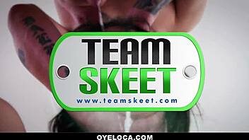 Latina Teen's Passionate Sucking