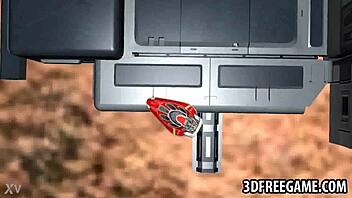 Hot 3D Cartoon Blonde Babe Gets Pussy Licked