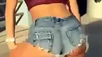 Young Latina booties twerk in sexy compilation