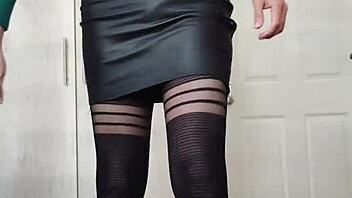 Sofia Natalia Changes Her Skirt Gracefully