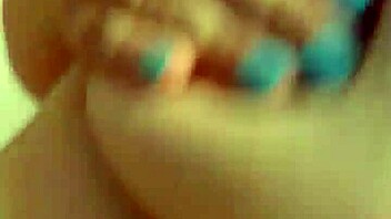 Girlfriend Teases Her Big Tits on Homemade Camera