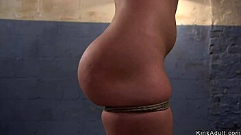BDSM bondage and deepthroat action in this rough and hardcore video