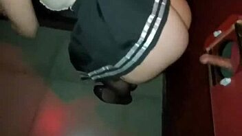 Watch a married gay couple have a threesome with strangers on a glory hole
