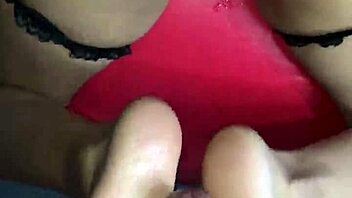 Couple Engages in Bent Over Doggystyle Fucking with Footjob and Skirt Play, Ending in Creampie