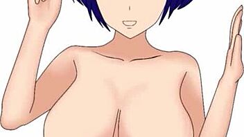 18 Asian Hentai with Big Tits and Cute Mouth