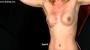 Foot fetishists will love this BDSM spanking and whipping scene