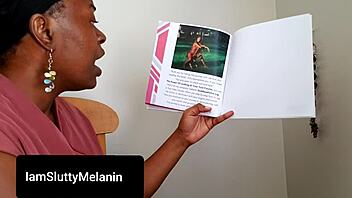 Ebony milf teacher chats about her powerful pussy on web