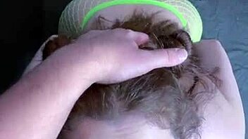 a milf stares into eyes during throat sucking in pov