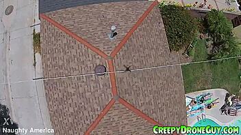 Watch those lesbians filmed by a drone outdoors?