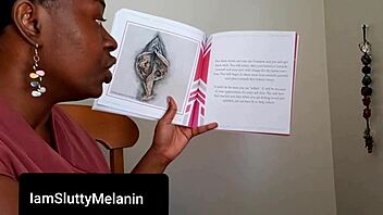 Black girl masturbates to orgasm