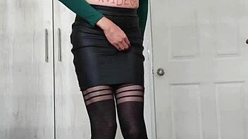 Sofia Natalia Changes Her Skirt Gracefully