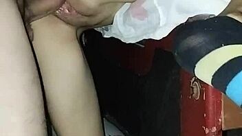 Morning fuck with my stepsister whore taking big black cock bareback