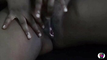 Cyndy Blackslave Squirts Hard During Dark Masturbation!