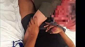 Wife humiliates her old husband in cuckold scenario