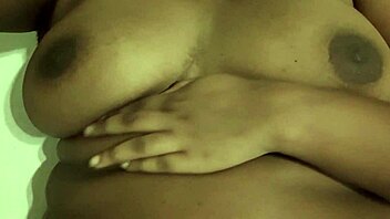 she kept vibrating her hairy ebony pussy until she finally came