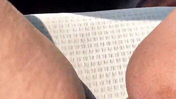 i watch elizabeth fuckin her 7inch dildo rough in lagos traffic, so public and cute