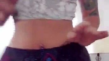 adorable girl performs on periscope webcam