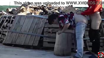 Claudia Marie Fucks On The Trunk