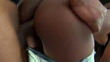 Black teen enjoys deep anal penetration from big cock