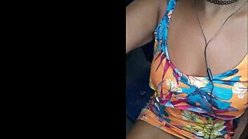 my wife flashing her pussy outdoors in public