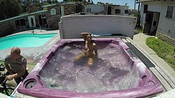 Dayanara Hot Tub POV Fuck