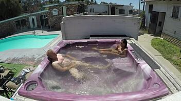 Dayanara Hot Tub POV Fuck