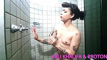 I shave in the shower and pee backstage