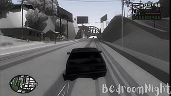Hey Santa, screwing in the snow at Christmas! - GTA SA