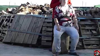 Claudia Marie Fucks On The Trunk